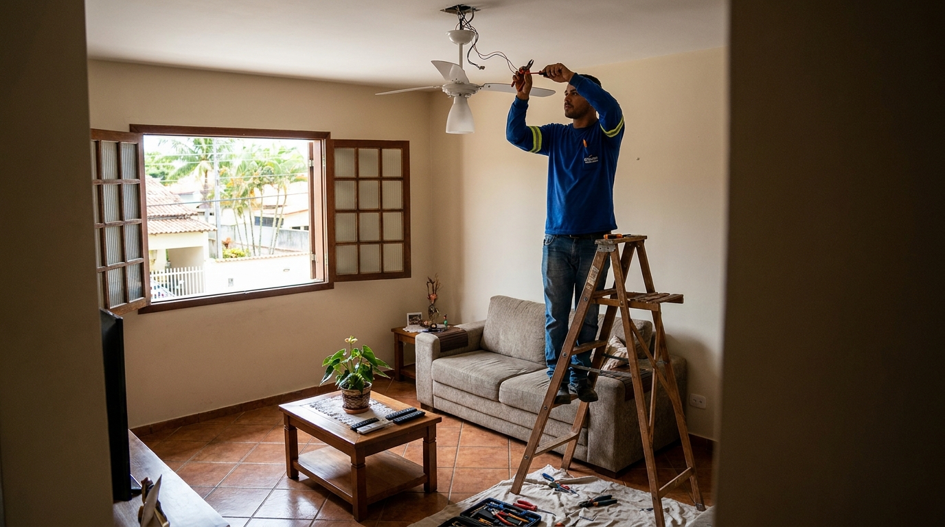 Reforço de Suporte no Teto em Natal‑RN